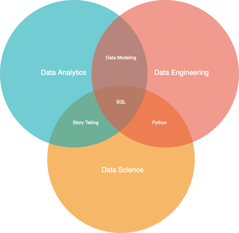 data practioner venn diagram